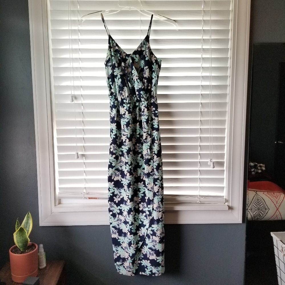 Banana Republic Factory Floral Maxi Dress